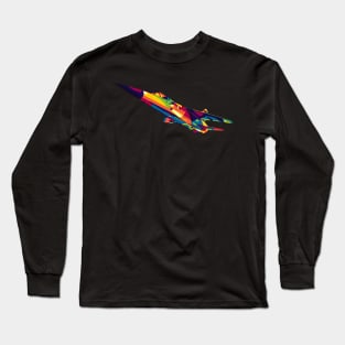 Mirage F1 Jet Fighter Long Sleeve T-Shirt